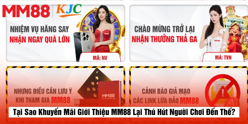 Tại Sao Khuyến Mãi Giới Thiệu MM88 Lại Thú Hút Người Chơi Đến Thế?